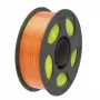 Anycubic AHSC15-103 PLA Silk filamento, tricolore: rosso/giallo/verde