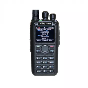 Anytone AT-D878UV II Ricetrasmettitore portatile DMR/analogico 3100 mAh