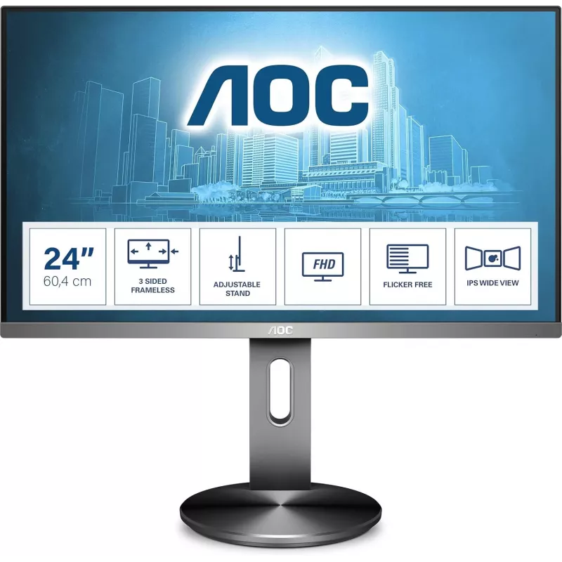 AOC I2490PXQU 24 pollici IPS monitor (ricondizionato)