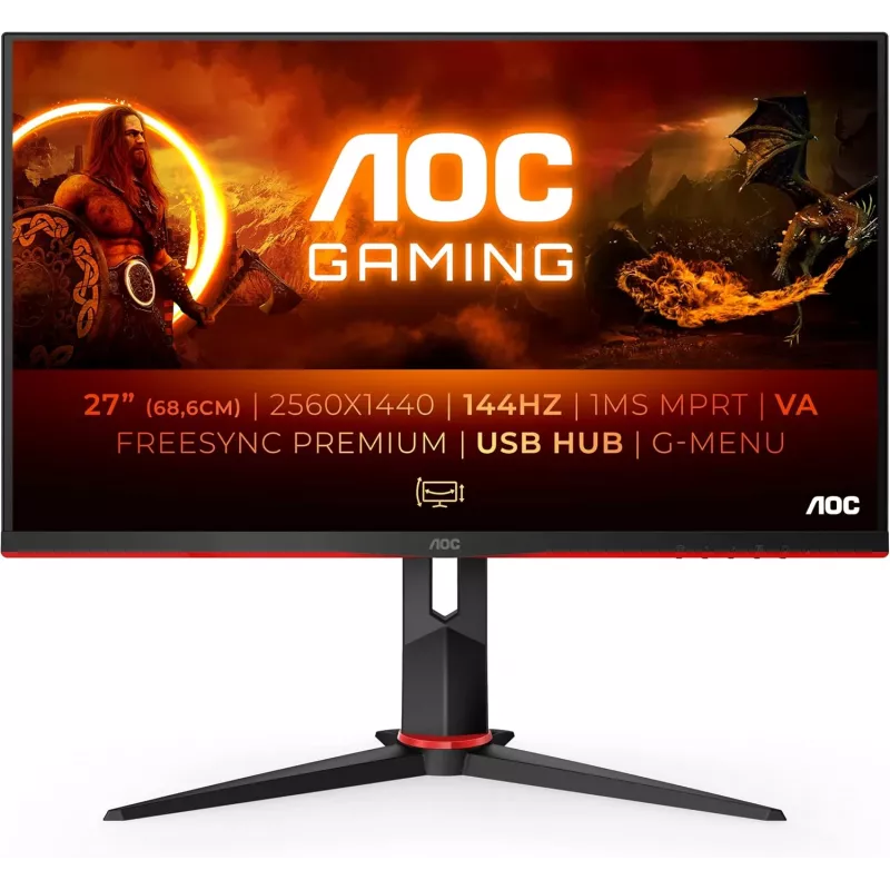AOC Q27G2R 27 pollici QHD monitor gaming (ricondizionato)