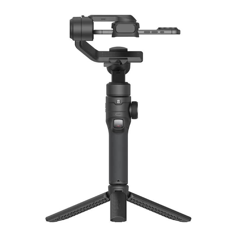 AOCHUAN S3 gimbal per smartphone con AI tracking, touchscreen LED, luce e powerbank