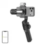 AOCHUAN S3 gimbal per smartphone con AI tracking, touchscreen LED, luce e powerbank