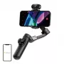 AOCHUAN Smart X Pro stabilizzatore gimbal a 3 assi con AI tracking e controllo gestuale per smartphone, nero