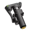 AOCHUAN Smart X3 AI Tracking stabilizzatore gimbal con luce LED e selfie stick per smartphone, nero