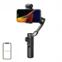 AOCHUAN Smart XE stabilizzatore gimbal a 3 assi con AI tracking e controllo gestuale per smartphone, nero