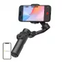 AOCHUAN X2 Standard stabilizzatore gimbal per smartphone con riconoscimento gestuale e selfie stick, nero