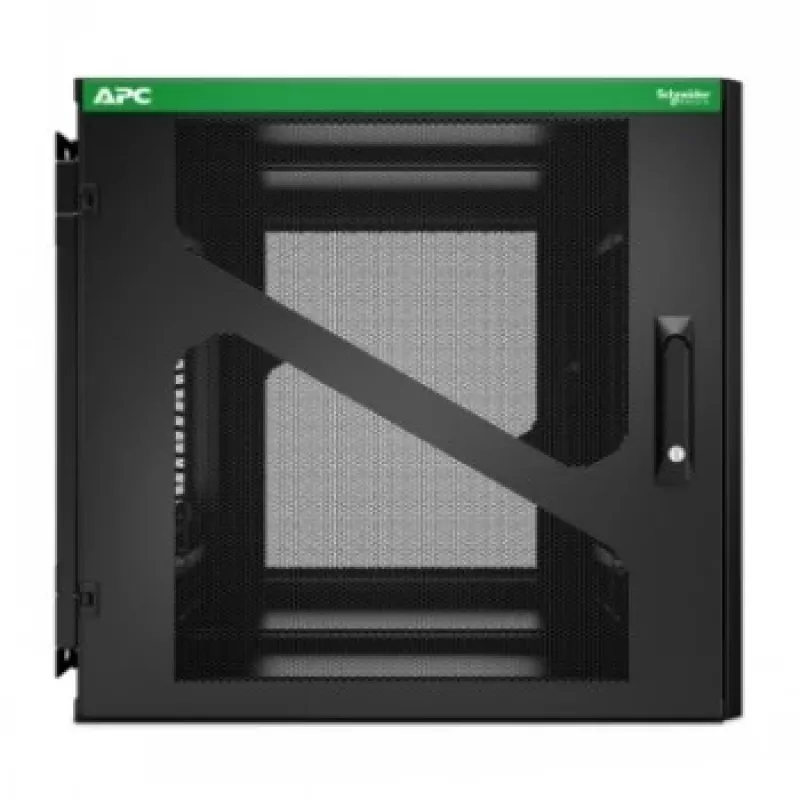 APC NetShelter case rack 12U a parete con profondità UPS laterale, nero