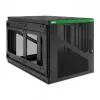 APC NetShelter case rack 12U a parete con profondità UPS laterale, nero