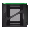 APC NetShelter case rack 12U a parete con profondità UPS laterale, nero