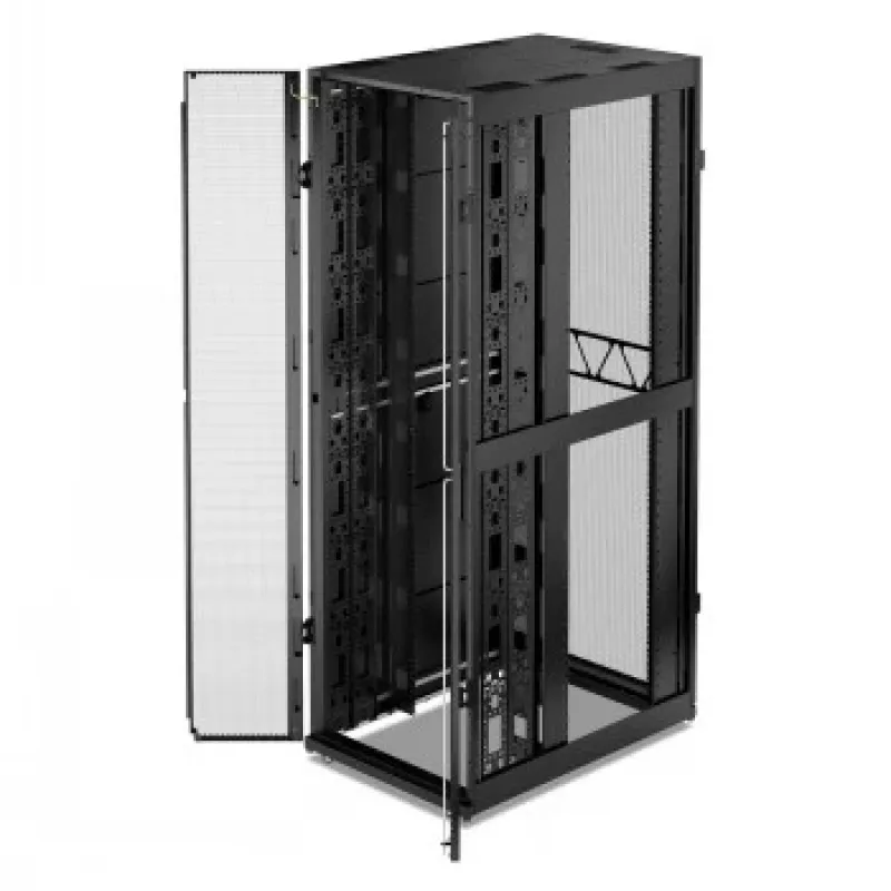 APC NetShelter SX Rack per server Gen 2, 52U, 2436H x 750W x 1200D mm, con pareti laterali