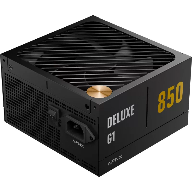 APNX DELUXE G1 850 Alimentatore ATX 850W 80 PLUS Gold completamente modulare nero