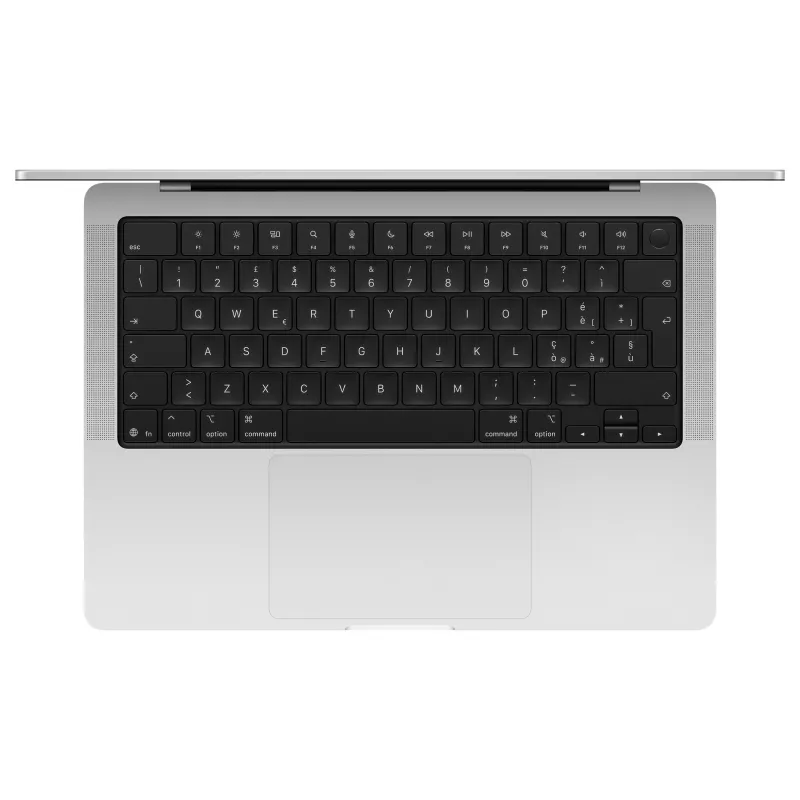 Apple MacBook Pro 14.2 inch M5 10-Core CPU/10-Core GPU/16-Core Neural Engine, 16GB RAM, 2TB SSD, argento, senza alimentatore, layout tastiera tedesco