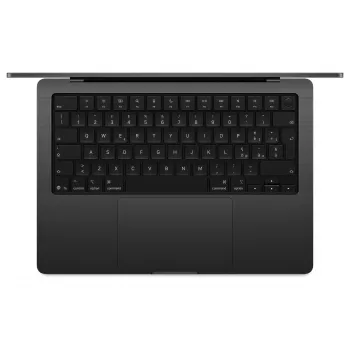 Apple MacBook Pro 14 M5 Space Black, 24GB RAM, 4TB SSD, layout tastiera tedesco, vetro con texture nano, alimentatore USB-C 70W