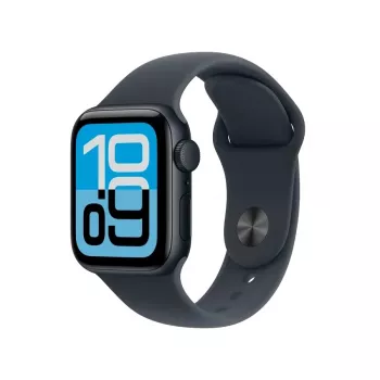 Apple Watch SE 3 GPS 40mm cassa in alluminio mezzanotte con cinturino sport mezzanotte - M/L