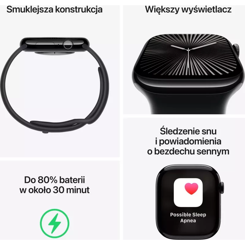Apple Watch Series 10 LTE 42mm alluminio oro rosa (MWX93QL/A)