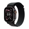 Apple Watch Ultra 3 GPS + Cellular 49mm cassa in titanio nero con cinturino Alpine Loop nero - Large (modello A3281, MF0X4QR/A)