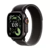 Apple Watch Ultra 3 GPS + Cellular 49mm cassa in titanio nero con cinturino Trail Loop nero/carbone - Large (modello A3281, MF1H4QR/A)