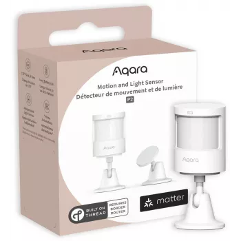 Aqara Sensore di movimento e luce P2 - Thread, Bluetooth 5.0, bianco