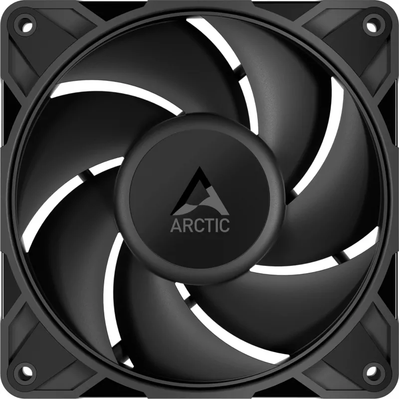ARCTIC P12 PRO PST LN 120 mm ventola per case, confezione da 5, Nero