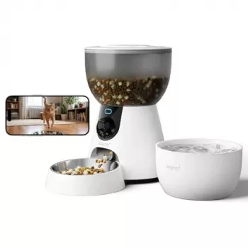 Arenti Petfeeder2 telecamera per alimenti e fontanella intelligente