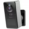 Arenti POWER1Q 2K 4MP telecamera di sorveglianza Wi-Fi wireless a batteria, sensore di movimento PIR, visione notturna IR 10 m, 9600 mAh, nera