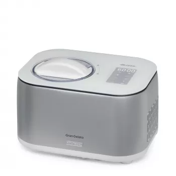 Ariete 0644/00 Macchina per gelato con compressore, 1,5 L, acciaio inox, 35 min, 150 W