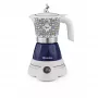 Ariete Capri caffettiera elettrica moka per 4 tazze blu scuro