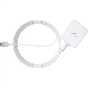 ARLO adattatore di ricarica USB spina europea su USB-C 7,6 m outdoor bianco