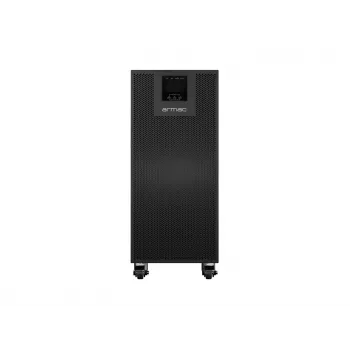 ARMAC Office On-Line PF1 10000VA 10000W UPS a doppia conversione, tower, 8x IEC C13 + 2x IEC C19, LCD, USB/RS-232, case in metallo, protezione antipolvere