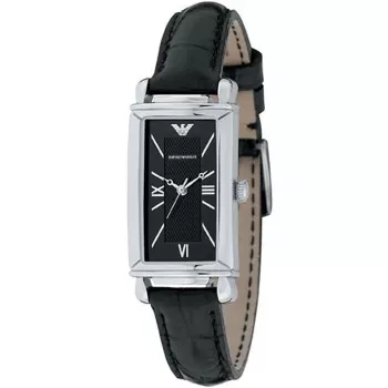 ARMANI AR0278 Orologio Donna Quarzo 20mm Acciaio Argento Bianco