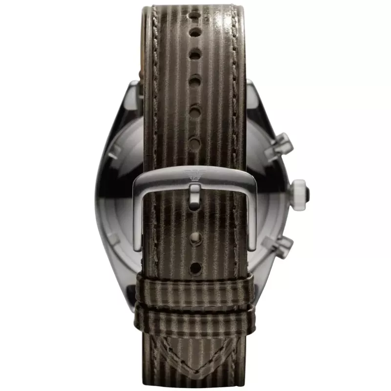 ARMANI AR0370 Orologio cronografo uomo in acciaio inox 43mm