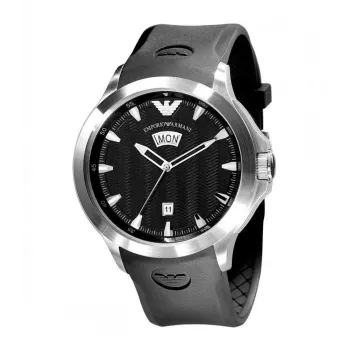 ARMANI AR0631 Cronografo uomo orologio in acciaio inox 45mm