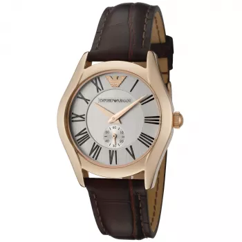 ARMANI AR0678 Orologio donna al quarzo 35mm acciaio inox quadrante bianco