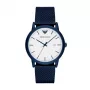 ARMANI AR11025 Orologio da uomo 43mm Acciaio Quarzo Analogico Quadrante nero