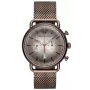 ARMANI AR11169 Orologio da uomo Cronografo 43 mm Quadrante nero Cinturino in pelle