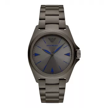 ARMANI AR11381 Orologio uomo al quarzo analogico 40mm acciaio inox quadrante blu