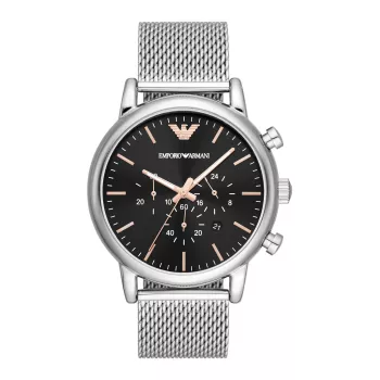 ARMANI AR11429 Orologio cronografo da uomo al quarzo 46 mm acciaio inox