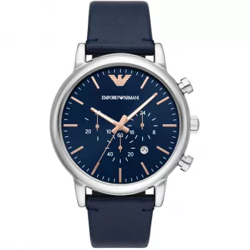 Armani AR11451 Cronografo Uomo Orologio in Acciaio Inox 46mm