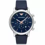 Armani AR11451 Cronografo Uomo Orologio in Acciaio Inox 46mm