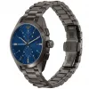 ARMANI AR11481 Orologio cronografo al quarzo uomo Luigi 43mm quadrante nero cinturino in pelle nera