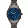 ARMANI AR11481 Orologio cronografo al quarzo uomo Luigi 43mm quadrante nero cinturino in pelle nera