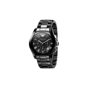 Armani AR1400 orologio cronografo in ceramica uomo 42 mm nero