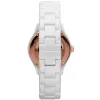 ARMANI AR1418 Orologio al quarzo donna 28mm ceramica bianca