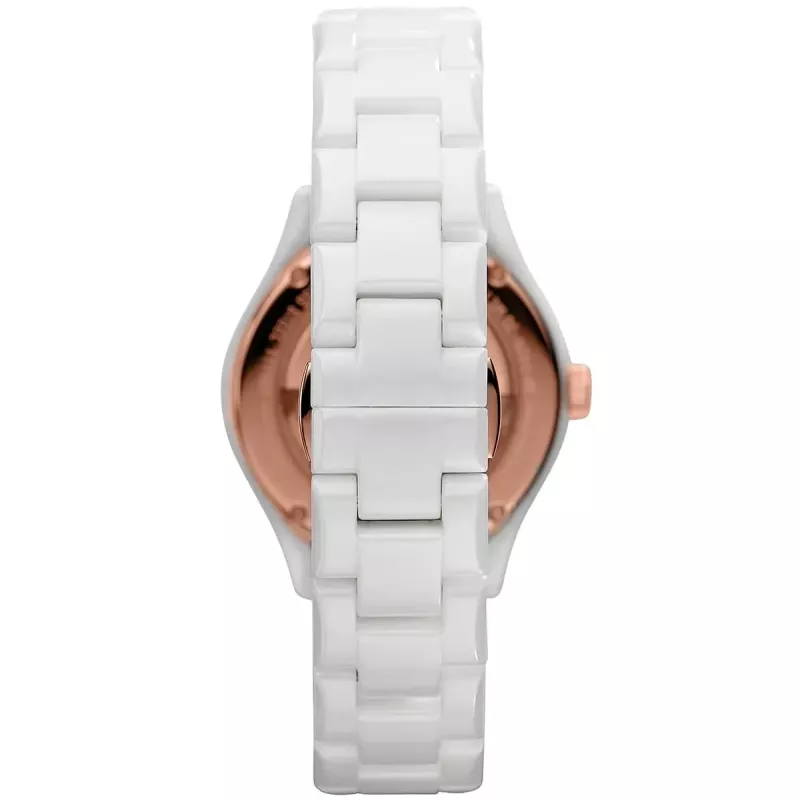 ARMANI AR1418 Orologio al quarzo donna 28mm ceramica bianca
