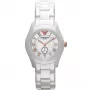 ARMANI AR1418 Orologio al quarzo donna 28mm ceramica bianca