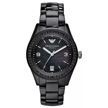 Armani AR1423 Orologio donna in ceramica 39mm bianco