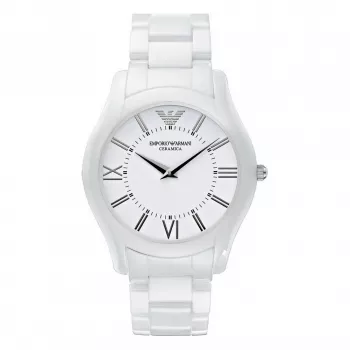 ARMANI AR1442 Orologio uomo in ceramica 42mm quadrante nero cronografo