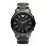 Armani AR1452 cronografo uomo in ceramica 43mm nero