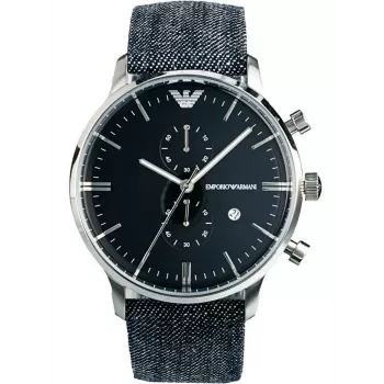 ARMANI AR1690 Orologio analogico al quarzo uomo 43mm acciaio inox quadrante nero