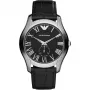 ARMANI AR1703 Orologio cronografo al quarzo uomo 43mm quadrante nero cinturino in pelle